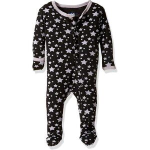 KicKee Pants Star Print Footie‎ Pajamas 12–18 Months Bamboo Blend